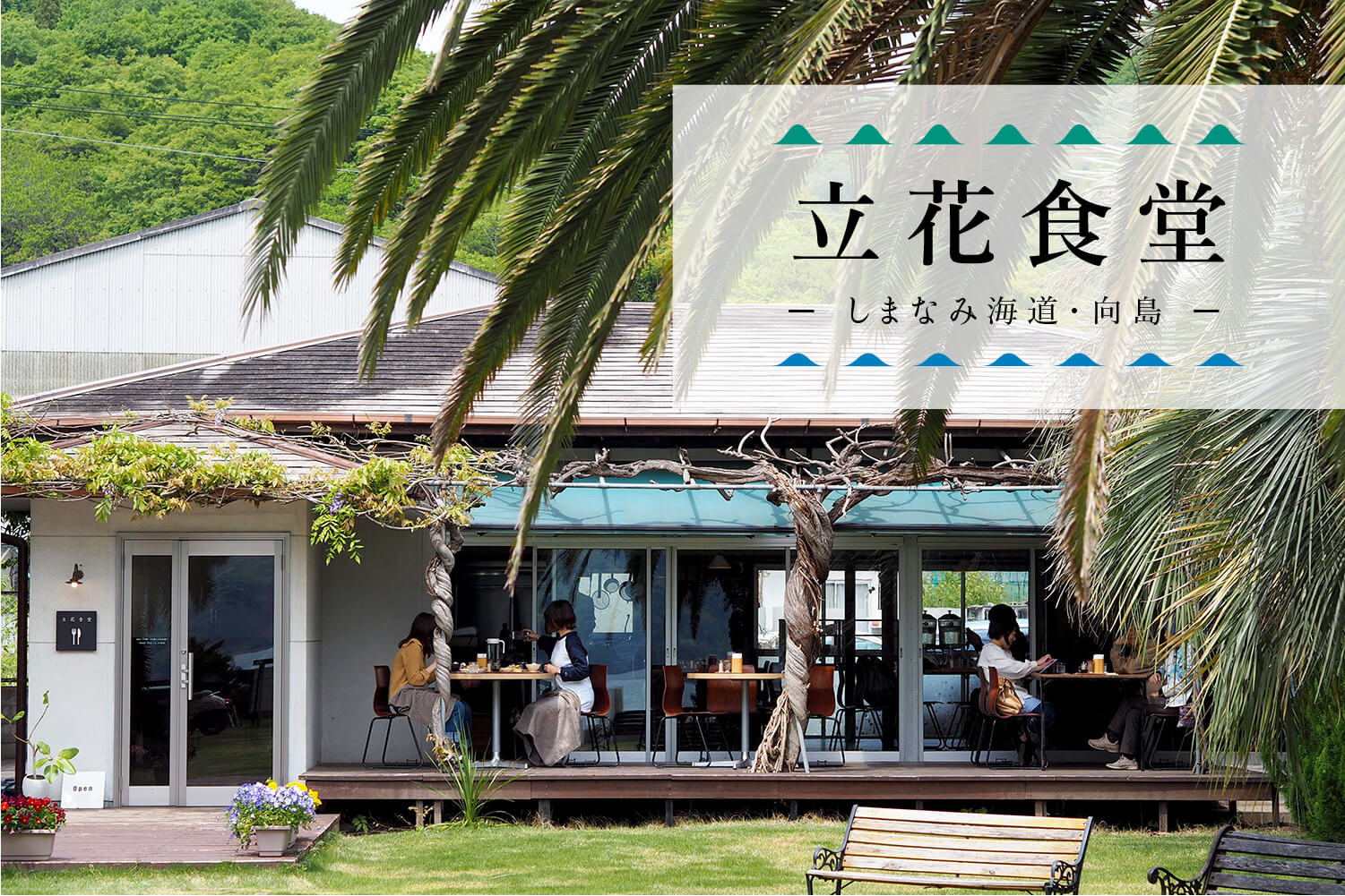 広島県 向島 立花食堂 海が見える爽やかなカフェと雑貨店 トンカチワークス