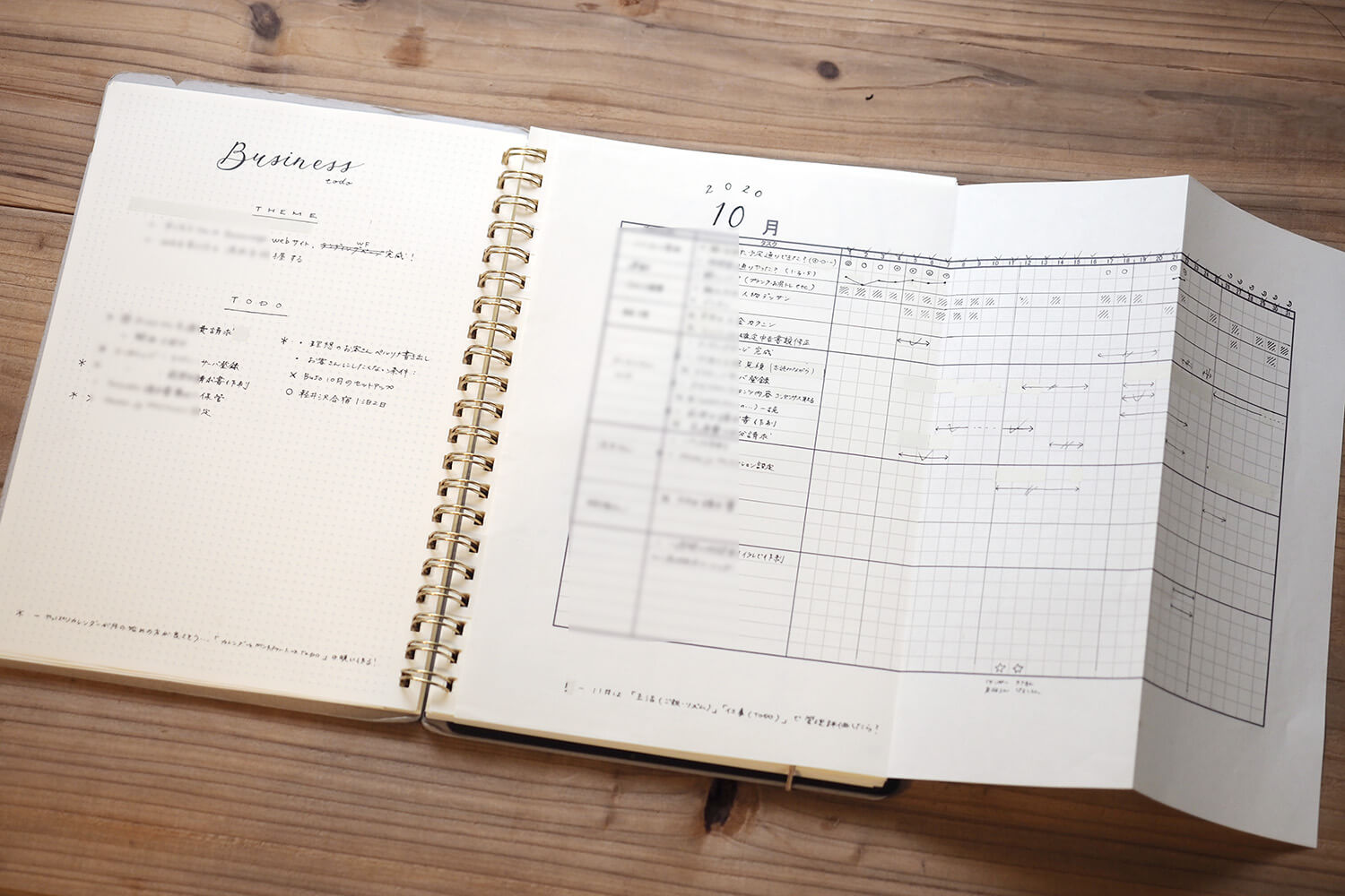 リングノートに書類を追加出来る カンミ堂 リングリーフ レビュー Bujo トンカチワークス